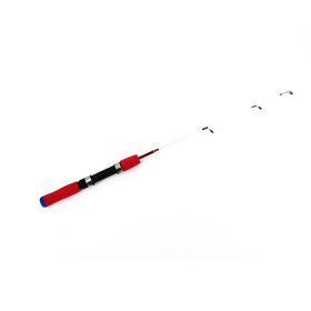 Hai Rod Solid Ice Set Lu Ya Fishing Tackle (Option: Red-60cm)