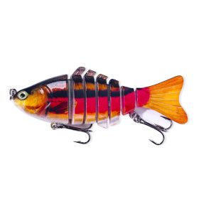 Lure 10CM Multi-section Fish Lure Hard Bait Bait (Option: 7 Colors-10cm 15g)