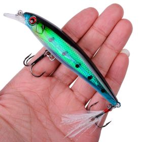 New Mino Artificial Lure Plastic False Bait (Option: G-Feather Hook)