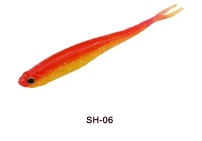 Lure Soft Lure Fork Tail Simulation 130mm (Option: SH06)